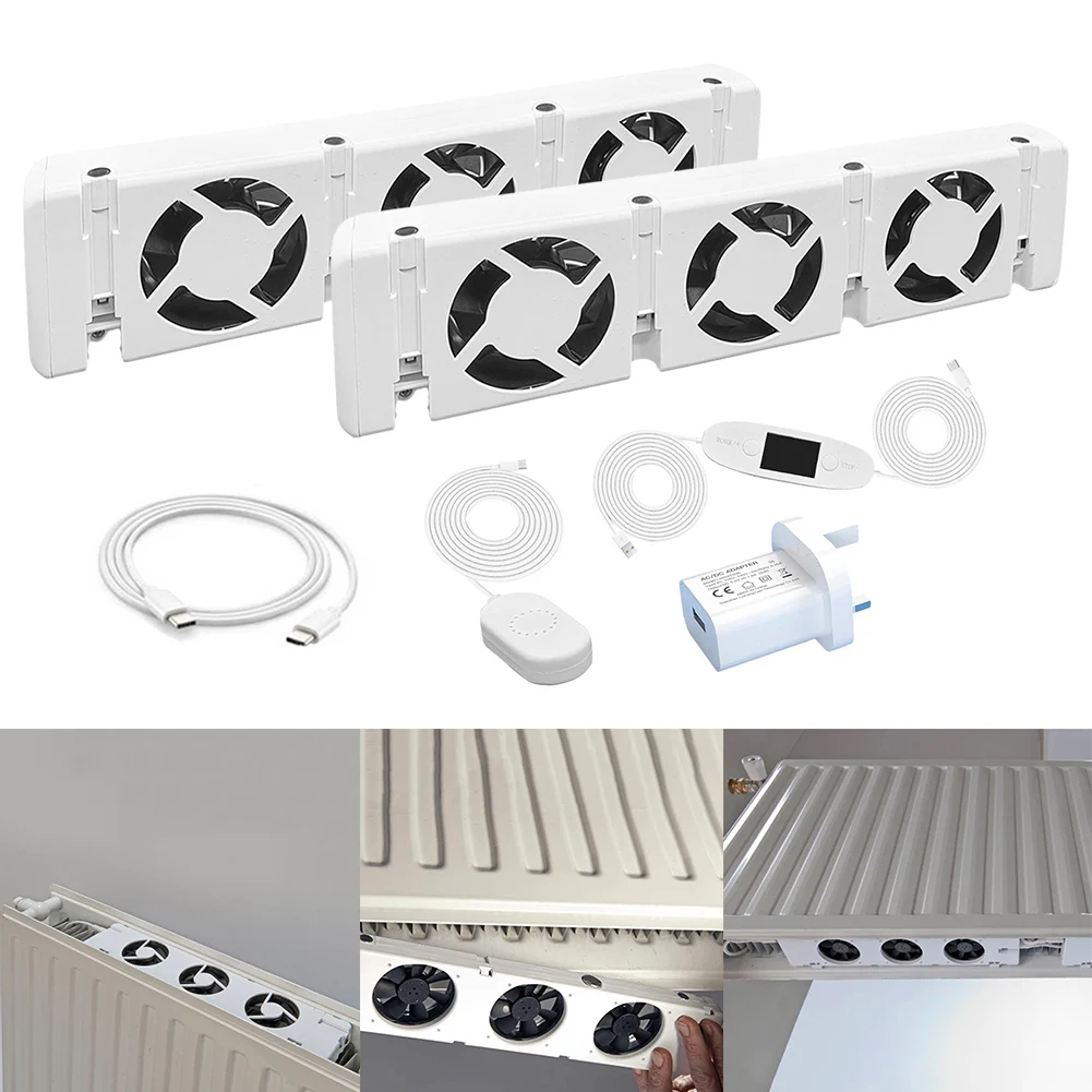 

3.0 Radiator Fan Smart Radiator Booster Extension Set Ventilator Fan Trio-Set/Duo-Se/Mono Set Ventilator Fan British Standard