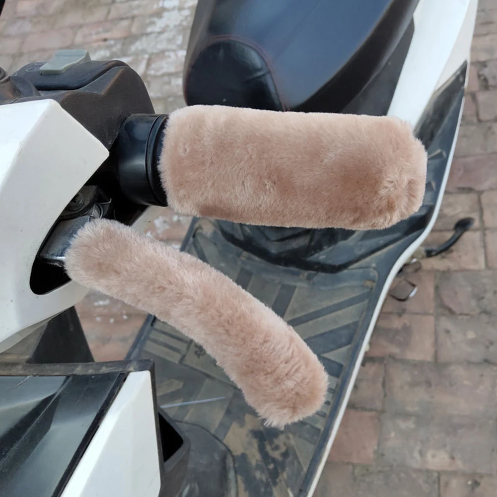 Bicycle Grips Winter Plush Handle Cover Electric Bike Handle Covers For Warmth Universal Anti Slip Handle Cover For Ebike
Bicycle Grips Winter Plush Handle Cover Electric Bike Handle Covers For Warmth Universal Anti Slip Handle Cover For Ebike