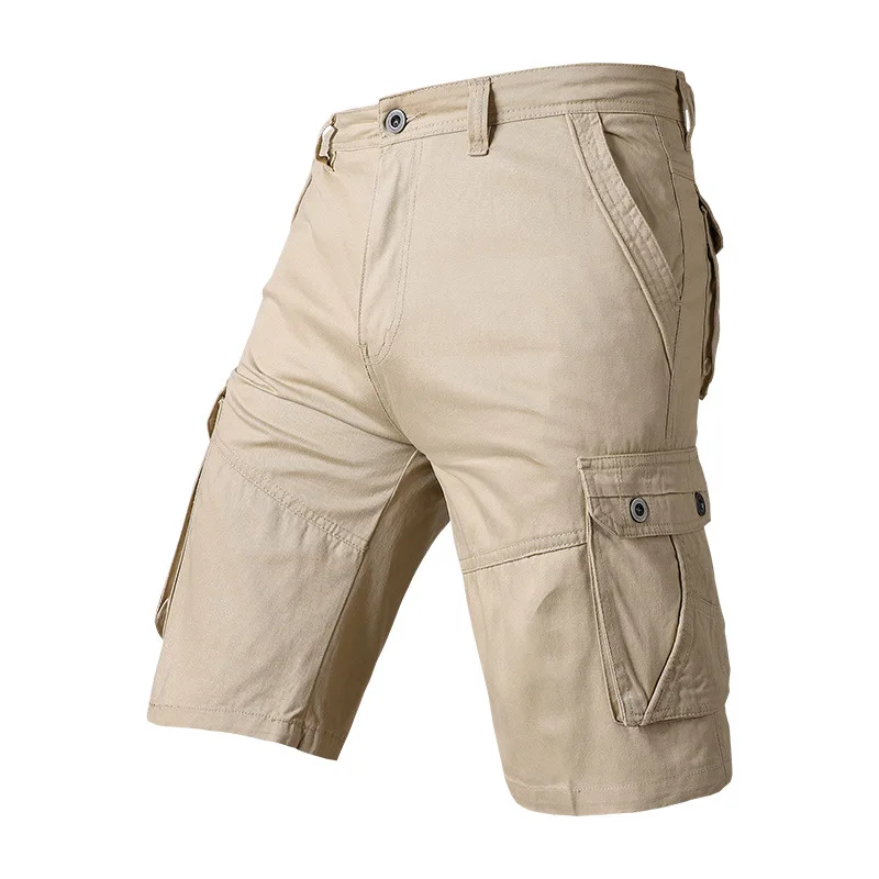 New Summer Cargo Shorts Mens Jogger Knee Length Casual Shorts Men Cotton Solid Multi Pocket Short Pants Outdoor Overalls Man
New Summer Cargo Shorts Mens Jogger Knee Length Casual Shorts Men Cotton Solid Multi Pocket Short Pants Outdoor Overalls Man