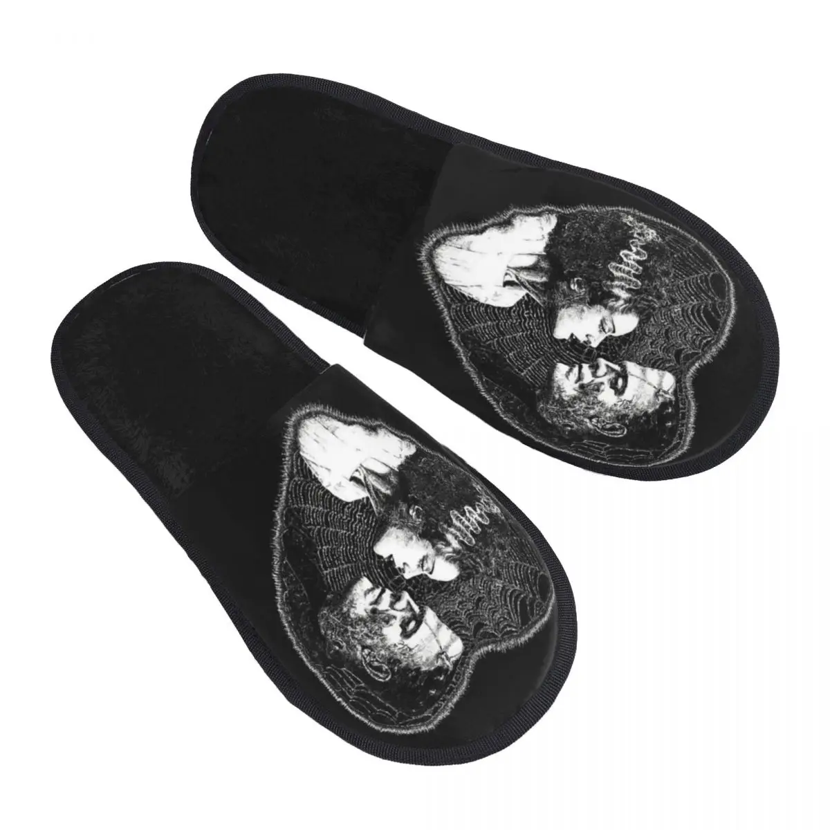 Horror Film Bride Of Frankenstein House Slippers Women Comfy Memory Foam Halloween Horror Movie Slip On Spa Slipper Shoes
Horror Film Bride Of Frankenstein House Slippers Women Comfy Memory Foam Halloween Horror Movie Slip On Spa Slipper Shoes
