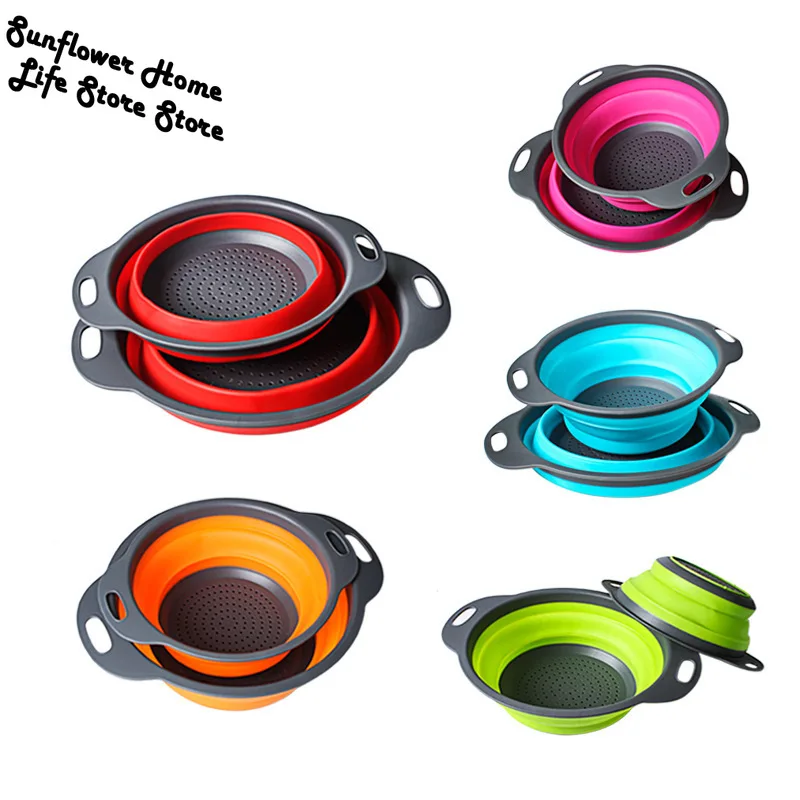 2PCS Silicone Foldable Drain Washing Basket Kitchen Tools Water Filter Strainer Fruit Vegetable Basket Square Organizer Storage
2PCS Silicone Foldable Drain Washing Basket Kitchen Tools Water Filter Strainer Fruit Vegetable Basket Square Organizer Storage