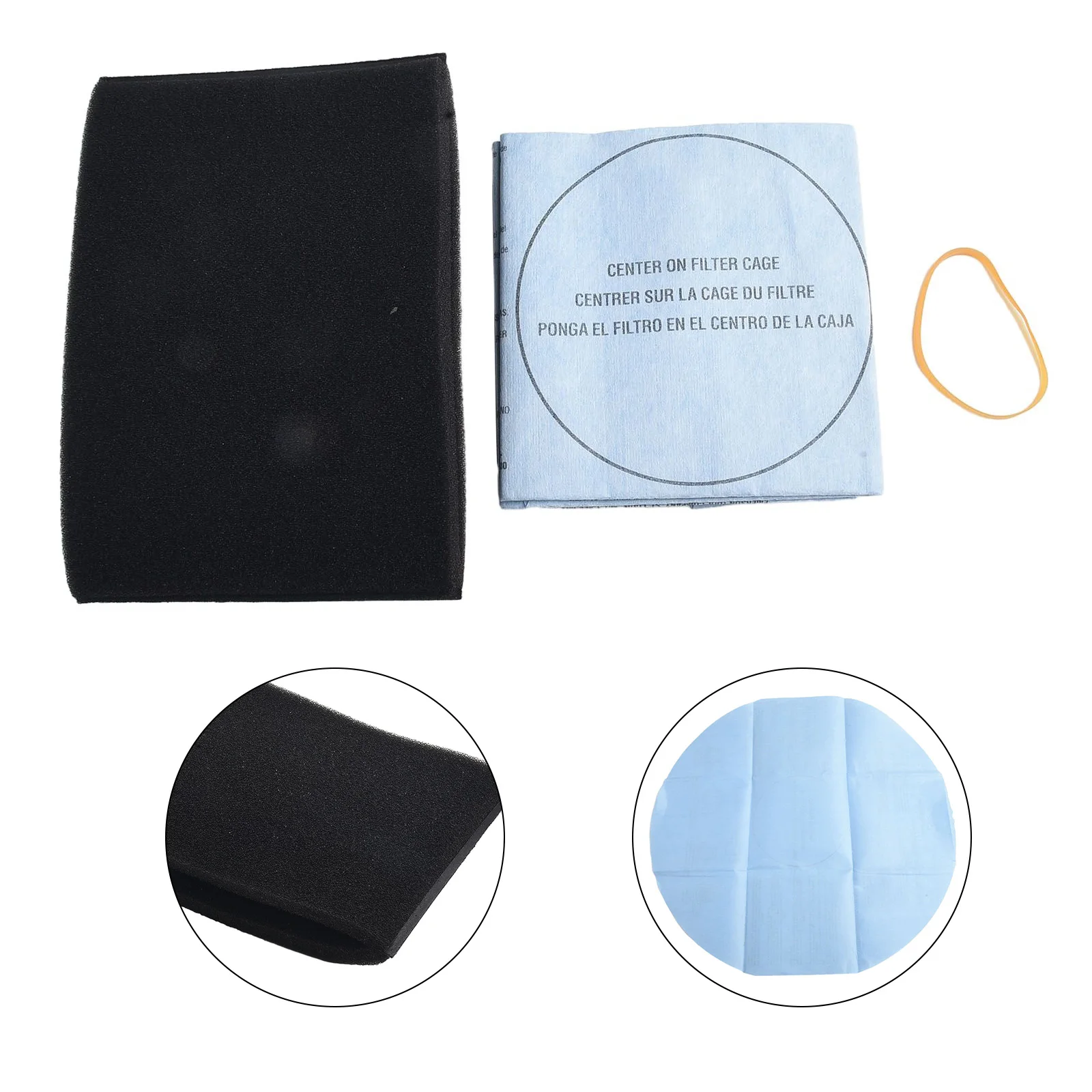3pcs #9010700 Filter Bags Foam Filter Elastic Band Kit For Shop Vac Wet/Dry Vacuum Cleaners Spare Parts Accessories
3pcs #9010700 Filter Bags Foam Filter Elastic Band Kit For Shop Vac Wet/Dry Vacuum Cleaners Spare Parts Accessories