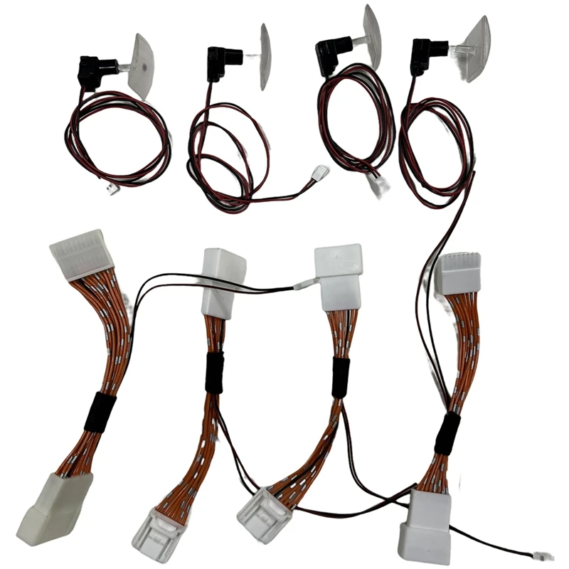 4 шт., декоративные лампы для салона автомобиля, 4 двери
4 шт., декоративные лампы для салона автомобиля, 4 двери