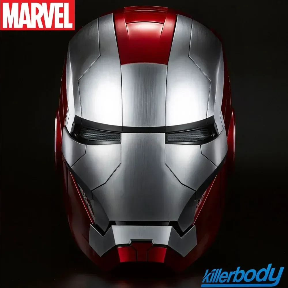 

The Avengers 1/1 Iron Man MK5 Helmet Wearable and Transformable Voice-activated Electric Opening Closing Collection Decoration