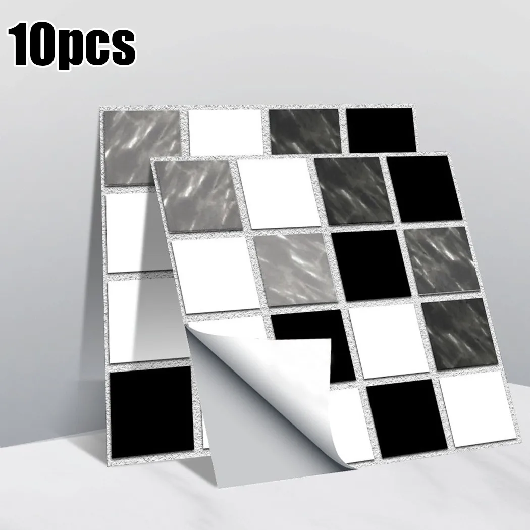 10pcs Home Decor Wall Tiles Glitter Mosaic Self Adhesive Tiles Stickers Kitchen Bathroom Home 10*10cm Room Decor
10pcs Home Decor Wall Tiles Glitter Mosaic Self Adhesive Tiles Stickers Kitchen Bathroom Home 10*10cm Room Decor