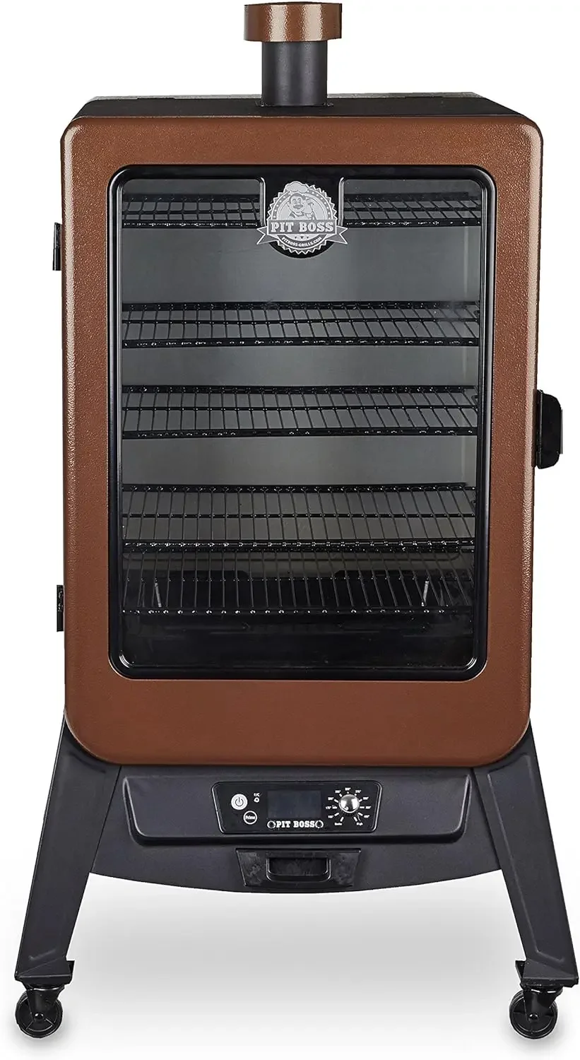 

Pit Boss Grills 77550 5.5 Pellet Smoker, 850 sq inch, Copper