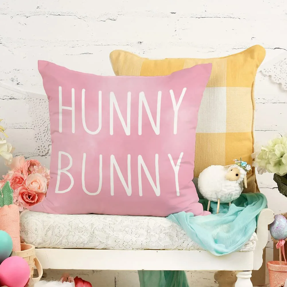 Easter Pillow Case Bunny Easter Egg Floral Bunny Pillow Decor Sofa Decor Festive And Party Supplies For Living Rooms
Easter Pillow Case Bunny Easter Egg Floral Bunny Pillow Decor Sofa Decor Festive And Party Supplies For Living Rooms