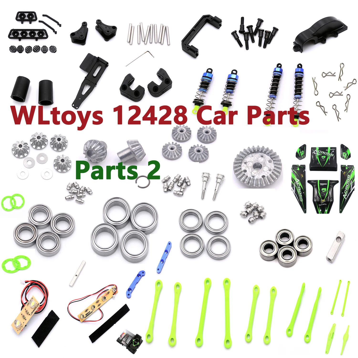 WLtoys 12428 RC Car Spare Lamp Holder Steering Gear Seat Gear Screw Bearing Housing Shock Absorber Front Light Rod Seat Parts 2
WLtoys 12428 RC Car Spare Lamp Holder Steering Gear Seat Gear Screw Bearing Housing Shock Absorber Front Light Rod Seat Parts 2