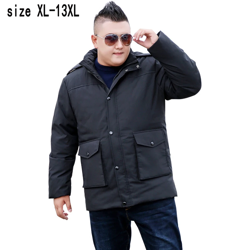 new arrival fashion high quality super large size 11XL 12XL 13XL Men Casual Warm Thick with hood Loose Zipper Down Jacket coat
new arrival fashion high quality super large size 11XL 12XL 13XL Men Casual Warm Thick with hood Loose Zipper Down Jacket coat