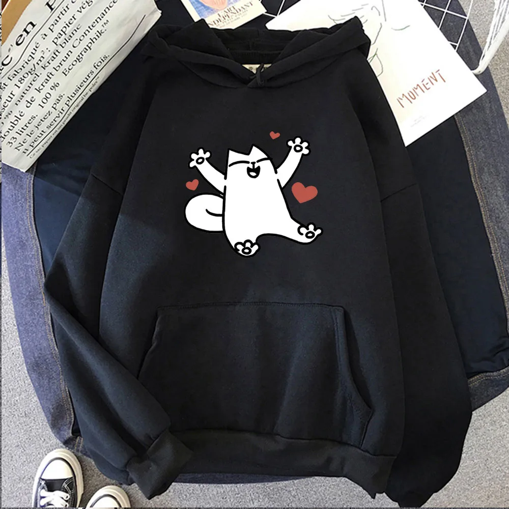 Simon's Cat Harajuku Casual Anime Hoodies Kawaii Manga Sweatshirts Cute Cartoon Clothes for Men/women Printed Graphic Streetwear
Simon's Cat Harajuku Casual Anime Hoodies Kawaii Manga Sweatshirts Cute Cartoon Clothes for Men/women Printed Graphic Streetwear