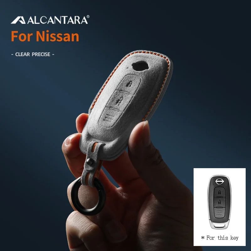 For 2022-2023 Nissan X-trail T33 Qashqai J12 Teana Altima Ariya Alcantara Suede Car Key Case Shell Keychain Accessories
For 2022-2023 Nissan X-trail T33 Qashqai J12 Teana Altima Ariya Alcantara Suede Car Key Case Shell Keychain Accessories