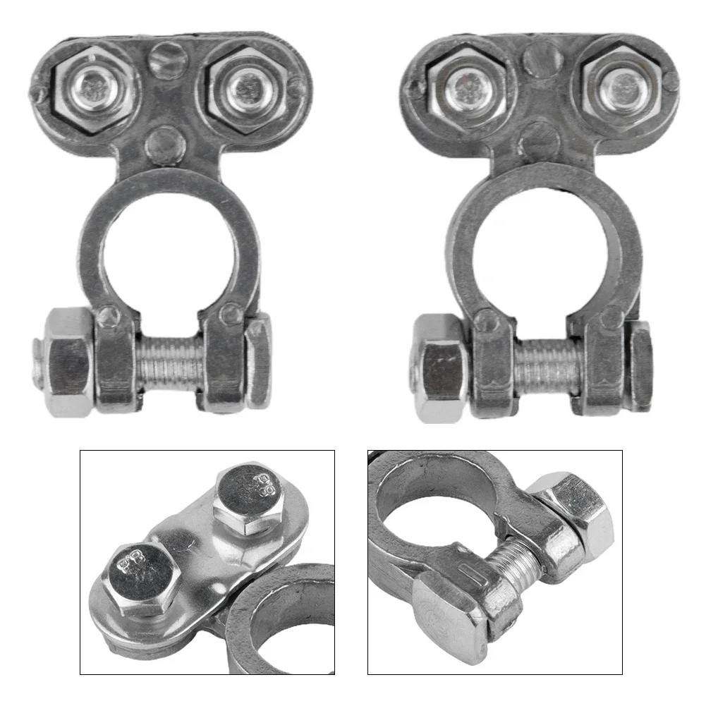 Heavy Duty Battery Terminal Clamps, Compatible With 12V Batteries, For Cars, Motorhomes, Caravans, And Vans
Heavy Duty Battery Terminal Clamps, Compatible With 12V Batteries, For Cars, Motorhomes, Caravans, And Vans