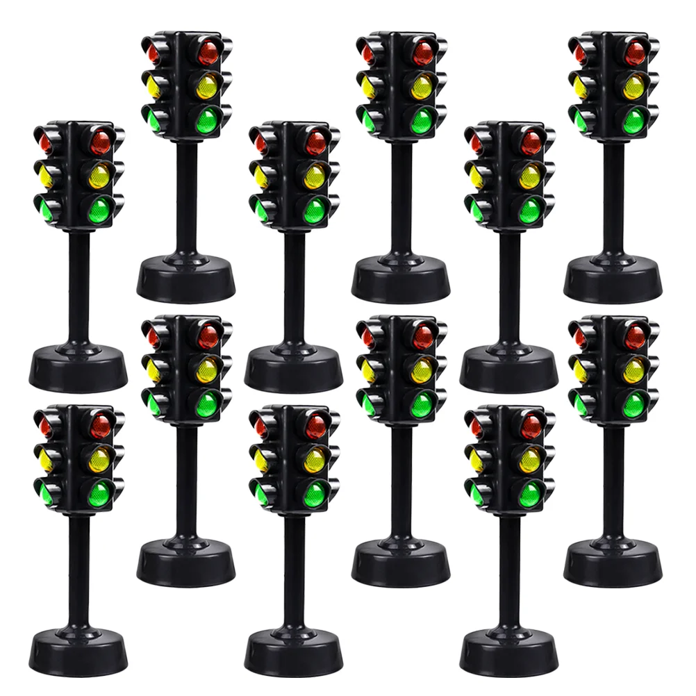 Traffic Light Signs: 12pcs Traffic Signs Light Model Stop Light Educational for Early Learning Educational Railroads Sandbox
Traffic Light Signs: 12pcs Traffic Signs Light Model Stop Light Educational for Early Learning Educational Railroads Sandbox