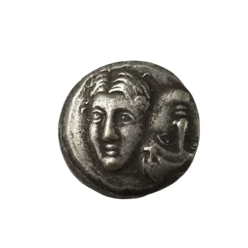 Ancient Greek Coins Brass with Silver Plated Antique Replica Decorative Crafts Type 77
Ancient Greek Coins Brass with Silver Plated Antique Replica Decorative Crafts Type 77