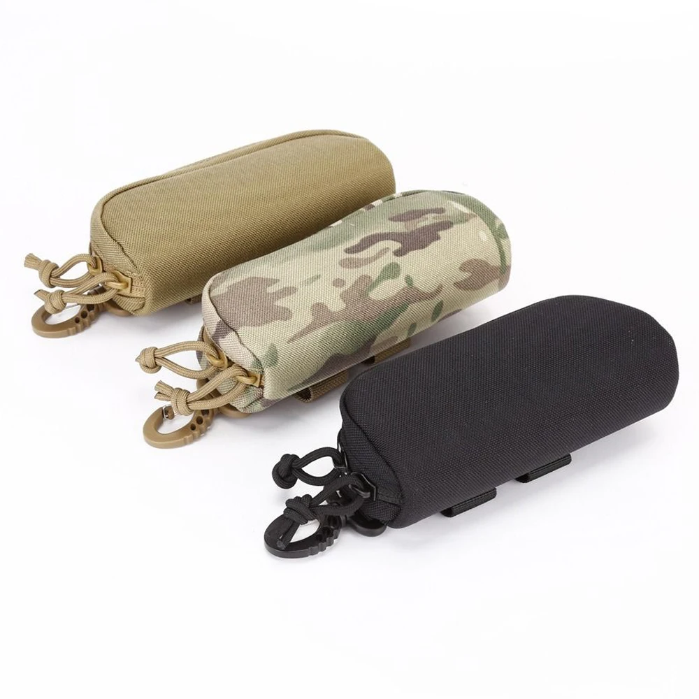 

Новинка, тактический Чехол для очков, повседневная поясная сумка для солнцезащитных очков, универсальные военные армейские аксессуары для охоты, органайзер, сумка для очков