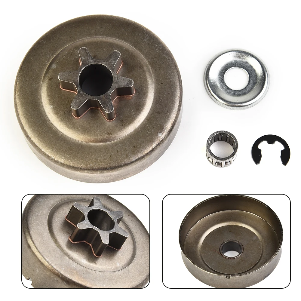 3/8 6T Clutch Drum Sprocket Washer E-Clip Kit For STIHL Chainsaw 017 018 021 023 025 MS170 MS180 MS210 MS230 MS250 1123 640 2003
3/8 6T Clutch Drum Sprocket Washer E-Clip Kit For STIHL Chainsaw 017 018 021 023 025 MS170 MS180 MS210 MS230 MS250 1123 640 2003