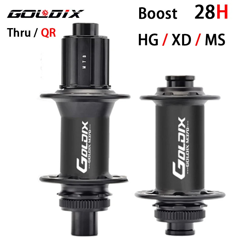 GOLDIX Boost Hub Cube 28 Furos MTB Sealed Bearing Ratchet 36T Center Lock Disc Brake Hub J-Bend HG XD MS for Shimano SRAM 
GOLDIX Boost Hub Cube 28 Furos MTB Sealed Bearing Ratchet 36T Center Lock Disc Brake Hub J-Bend HG XD MS for Shimano SRAM