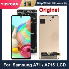 Écran tactile LCD de remplacement, 6.7 pouces, pour Samsung Galaxy A71 SM-A715F/DSN SM-A715F/DS=