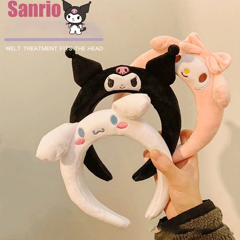 Sanrio Hello Kitty Cinnamoroll Pachacco My Melody Kawaii Cartoon Hair Bands Cute Girls Hair Accessories Plush Student Anime Gift
Sanrio Hello Kitty Cinnamoroll Pachacco My Melody Kawaii Cartoon Hair Bands Cute Girls Hair Accessories Plush Student Anime Gift