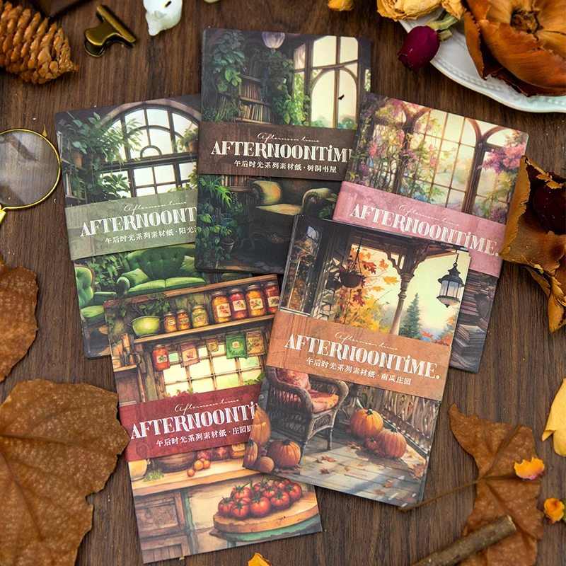 Afternoon Time Series Window Scenery Theme Material Paper Decoration Room Wall Aesthetic Scrapbooking Design Notebook 30Pcs/Pack
Afternoon Time Series Window Scenery Theme Material Paper Decoration Room Wall Aesthetic Scrapbooking Design Notebook 30Pcs/Pack