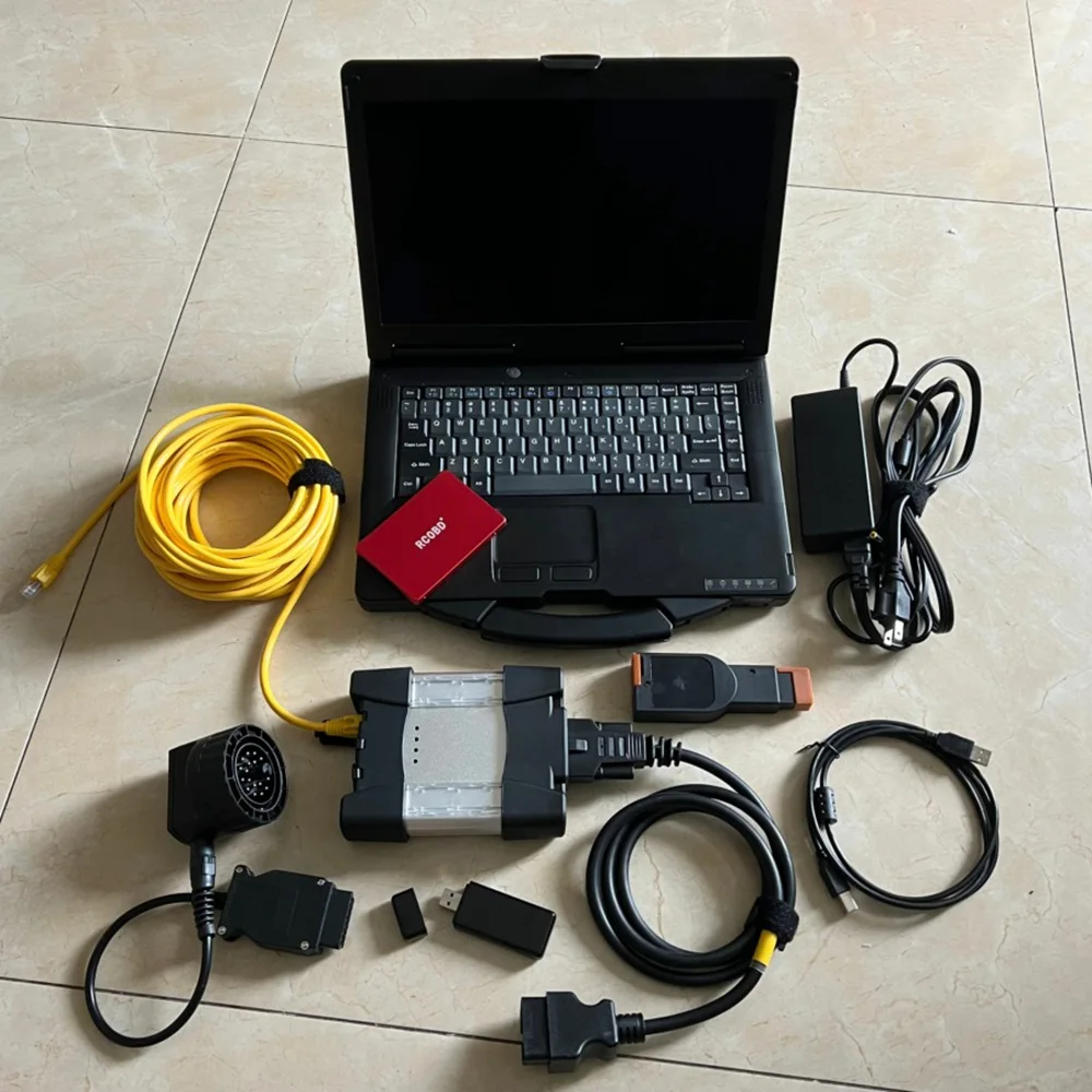 

Wifi ICOM Next Auto diagnostic tool Scanner V05.2024 A2 Software 1TB SSD Expert Mode 90% New Laptop toughbook cf53 i5 cpu 8g ram