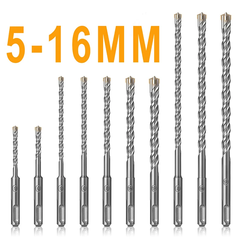 110/160/210MM SDS Plus Bits Set Rotary Electric Hammer Drill Bits for Marble Wall Concrete Brick Masonry Bit Concrete Drill Bits
110/160/210MM SDS Plus Bits Set Rotary Electric Hammer Drill Bits for Marble Wall Concrete Brick Masonry Bit Concrete Drill Bits
