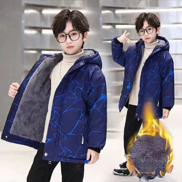 2023 Winter Warm Boys Jacket Plush Thicken Cold Prevention Hooded Down Cotton Windbreaker Coat for 4-14 Years Old Kids T27
2023 Winter Warm Boys Jacket Plush Thicken Cold Prevention Hooded Down Cotton Windbreaker Coat for 4-14 Years Old Kids T27