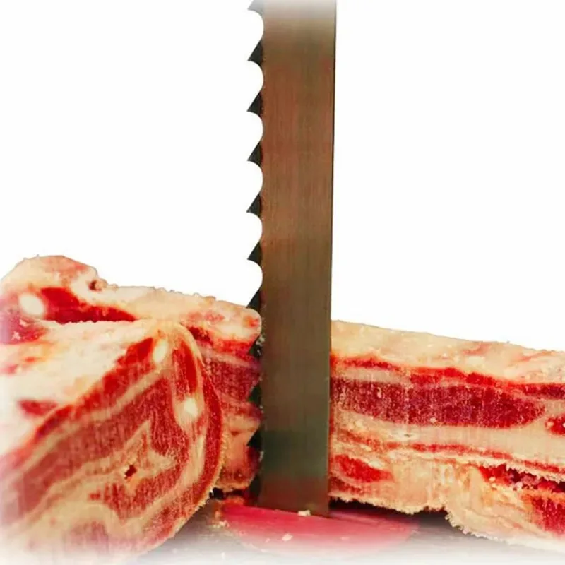 Dekoly Food Processing Band Saw Blades For Bone Meat Frozen Fish Chicken Cutting For Supermarket 1000-3000mm 16*0.56*4tpi
Dekoly Food Processing Band Saw Blades For Bone Meat Frozen Fish Chicken Cutting For Supermarket 1000-3000mm 16*0.56*4tpi