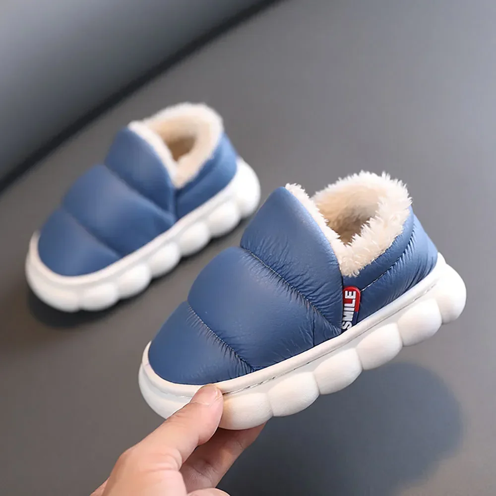Winter Cotton Shoes for Children New 2024 Thick Warm Plush Footwear Kids Anti-slip Boys Girls Boots Baby Casual Shoes Toddler
Winter Cotton Shoes for Children New 2024 Thick Warm Plush Footwear Kids Anti-slip Boys Girls Boots Baby Casual Shoes Toddler