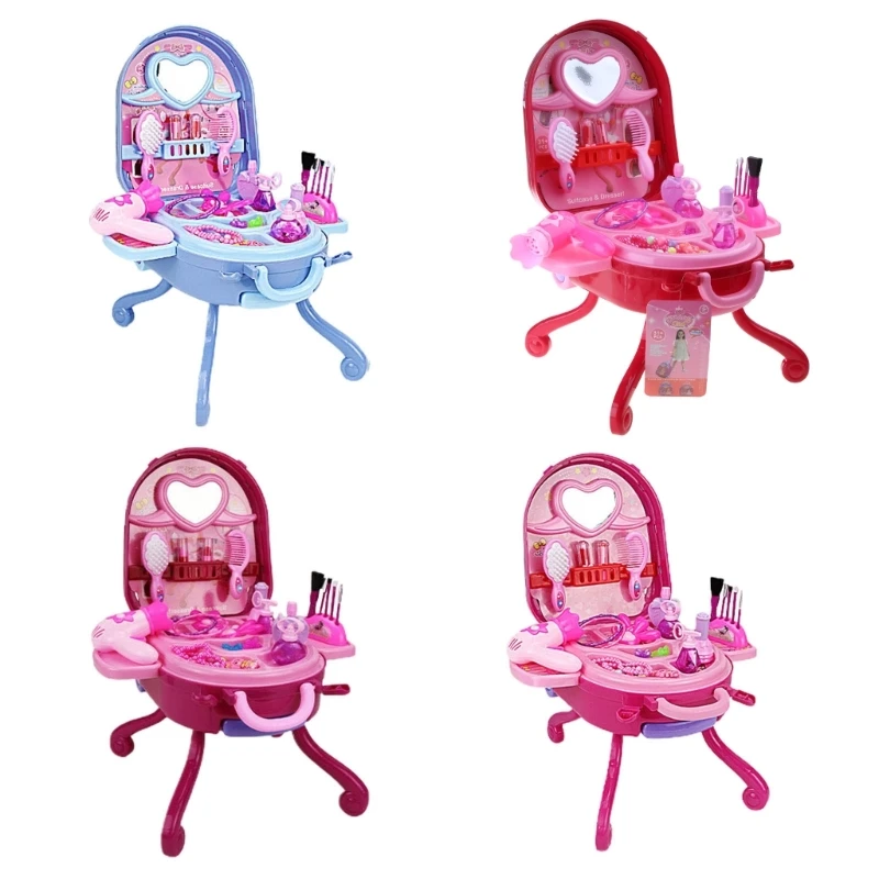 36Pcs Kids Makeup Kit for Girls Playing Make Up Set Toy for 3/4/5/6/7/8/9 /10 Years Old Girls Pretend Dress-Up Beauty Set
36Pcs Kids Makeup Kit for Girls Playing Make Up Set Toy for 3/4/5/6/7/8/9 /10 Years Old Girls Pretend Dress-Up Beauty Set