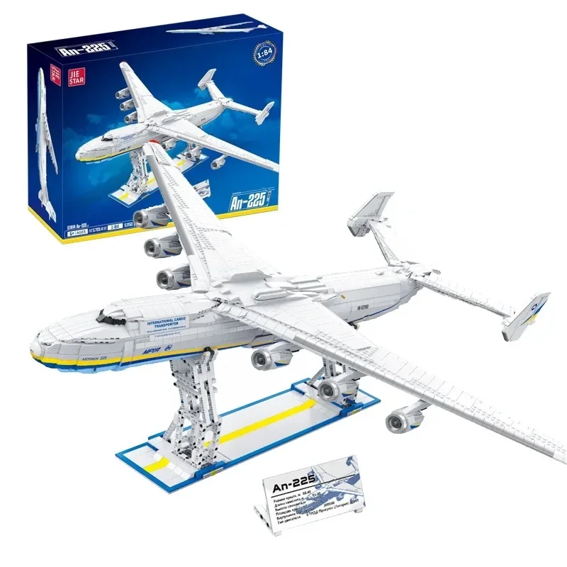 2023 Новинка 5350 шт. строительные блоки MOC Idea модель An-225 Mriya строительные блоки игрушки для мальчиков Набор рождественских подарков
2023 Новинка 5350 шт. строительные блоки MOC Idea модель An-225 Mriya строительные блоки игрушки для мальчиков Набор рождественских подарков