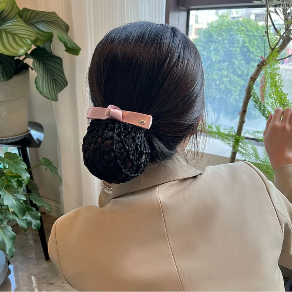 Alloy Hair Accessories Simplicity Cloth Bow Knot Hair Net Bowknot Hair Clip Cover
Alloy Hair Accessories Simplicity Cloth Bow Knot Hair Net Bowknot Hair Clip Cover