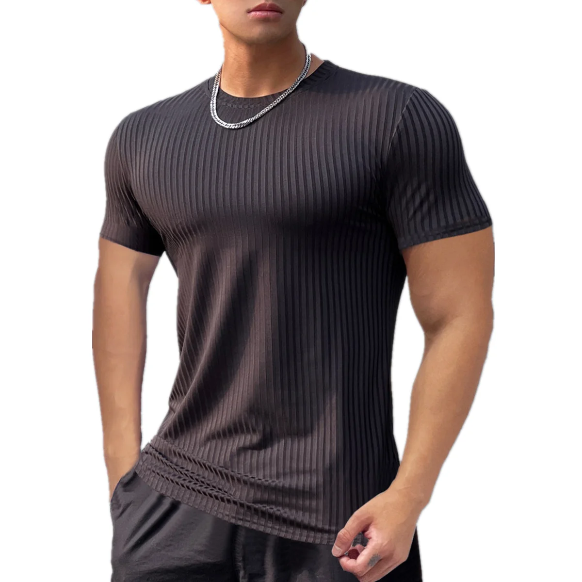 Skinny Bodybuilding T-shirt Men Casual Short Sleeve Shirt Male Summer Gym Fitness Workout Quick Dry Tee Tops Training Clothing
Skinny Bodybuilding T-shirt Men Casual Short Sleeve Shirt Male Summer Gym Fitness Workout Quick Dry Tee Tops Training Clothing
