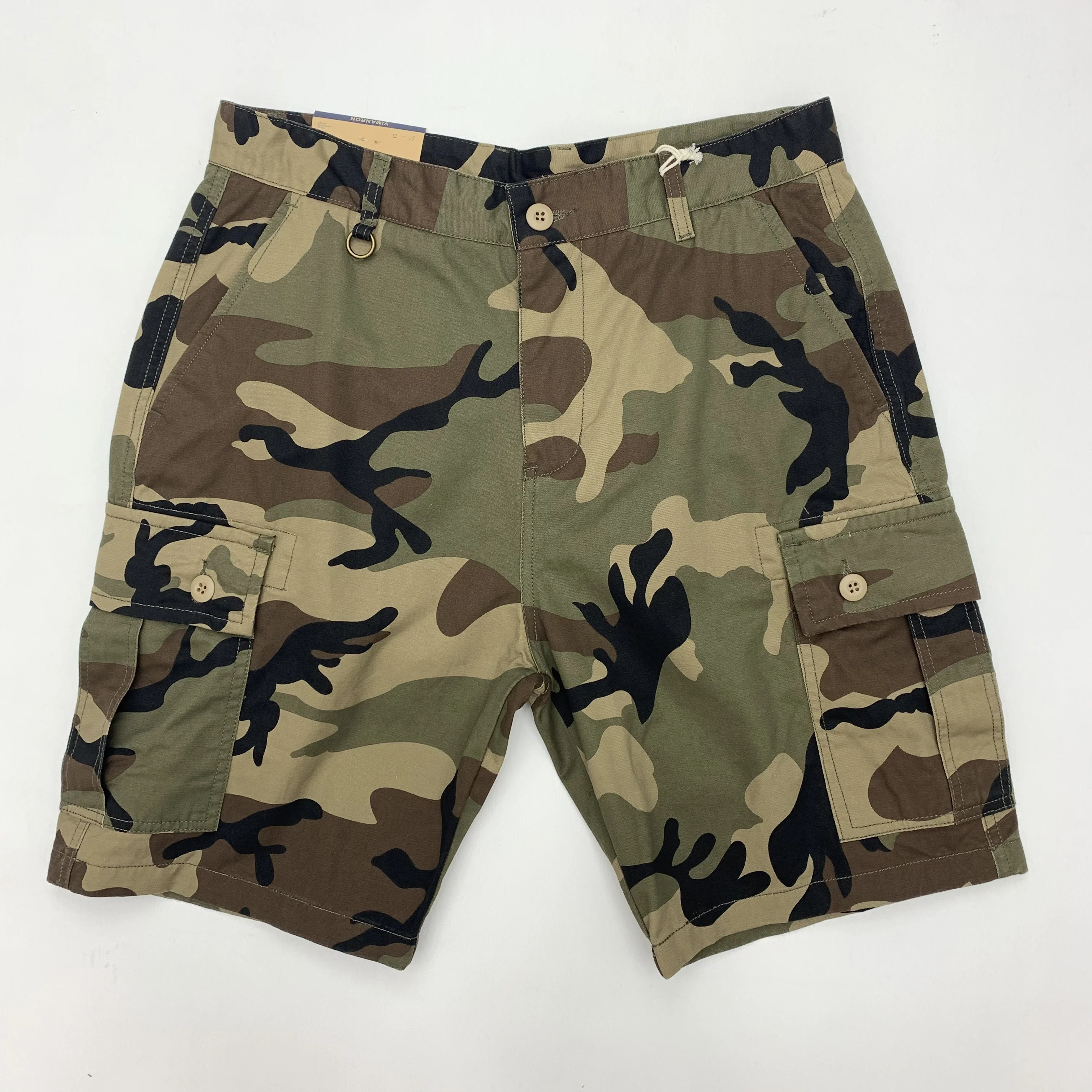 

Sand Desert Jungle Camouflage Shorts for Men 2024 Summer Retro American Cotton Half Pants Youth Male Casual Straight Workwear