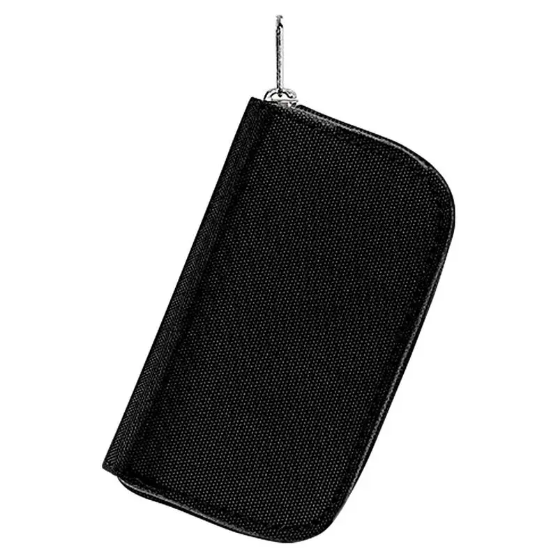 

SD Card Holder Zippered Carrying Pouch Shockproof Cards Case Storage Bag SD Card Carrying Organizer Storage Protector