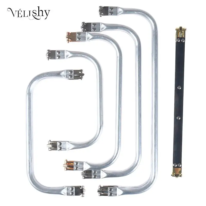 Silver Metal Bag Frame For Purse Backpack Handbags Purse Frame Metal Aluminium Tube Frame Bag Handle Accessories For Bags Parts
Silver Metal Bag Frame For Purse Backpack Handbags Purse Frame Metal Aluminium Tube Frame Bag Handle Accessories For Bags Parts