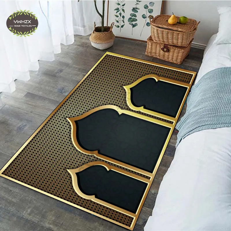 Religious Prayer Mat for Muslim Ramadan Flannel Carpet Personalize Anti-Slip Islam Living Room Rug Bedroom Decor Bedside Carpets
Religious Prayer Mat for Muslim Ramadan Flannel Carpet Personalize Anti-Slip Islam Living Room Rug Bedroom Decor Bedside Carpets