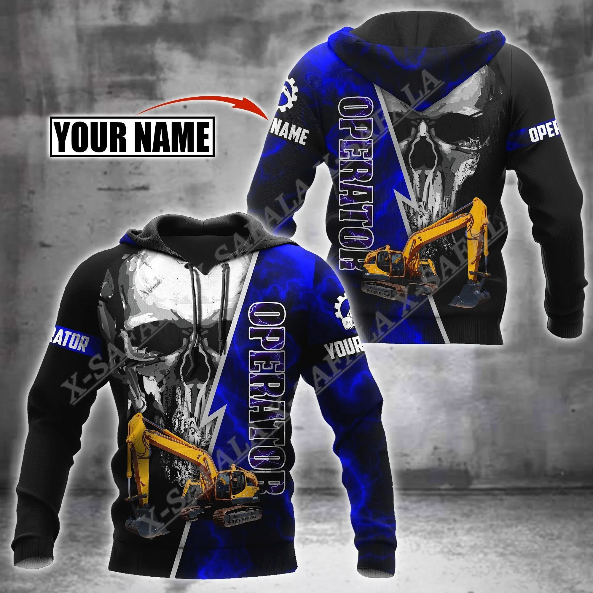 CUSTOM Excavator Heavy Equipment Operator 3D Print Zipper Hoodie Men Pullover Sweatshirts Hooded Jersey Tracksuit Outwear Coat
CUSTOM Excavator Heavy Equipment Operator 3D Print Zipper Hoodie Men Pullover Sweatshirts Hooded Jersey Tracksuit Outwear Coat