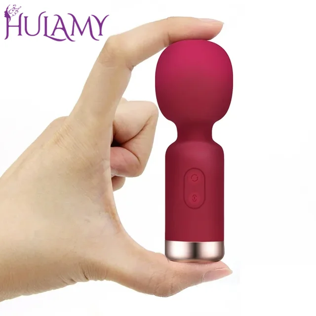 Jouet sexuel en silicone G Spot pour adulte, baguette magique AV, gode masseur, mastyljaune, vibrateur pour femme, anticlitoris injuste 1