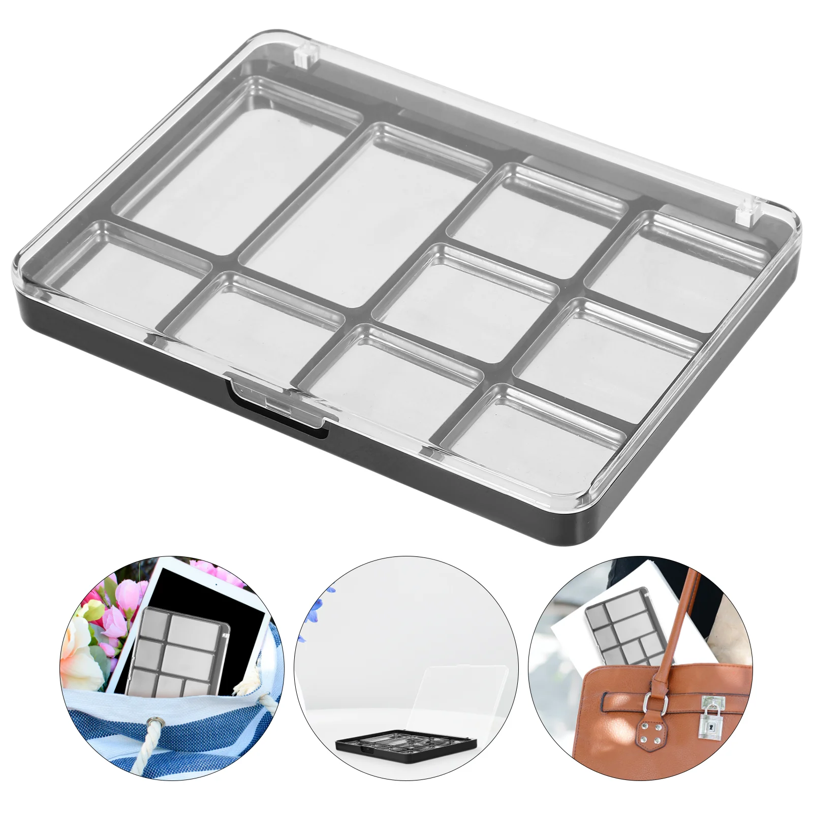 Eyeshadow Storage Tray Holder Palette with Empty Pans Magnetic Makeup Palettes Disk Women Miss
Eyeshadow Storage Tray Holder Palette with Empty Pans Magnetic Makeup Palettes Disk Women Miss