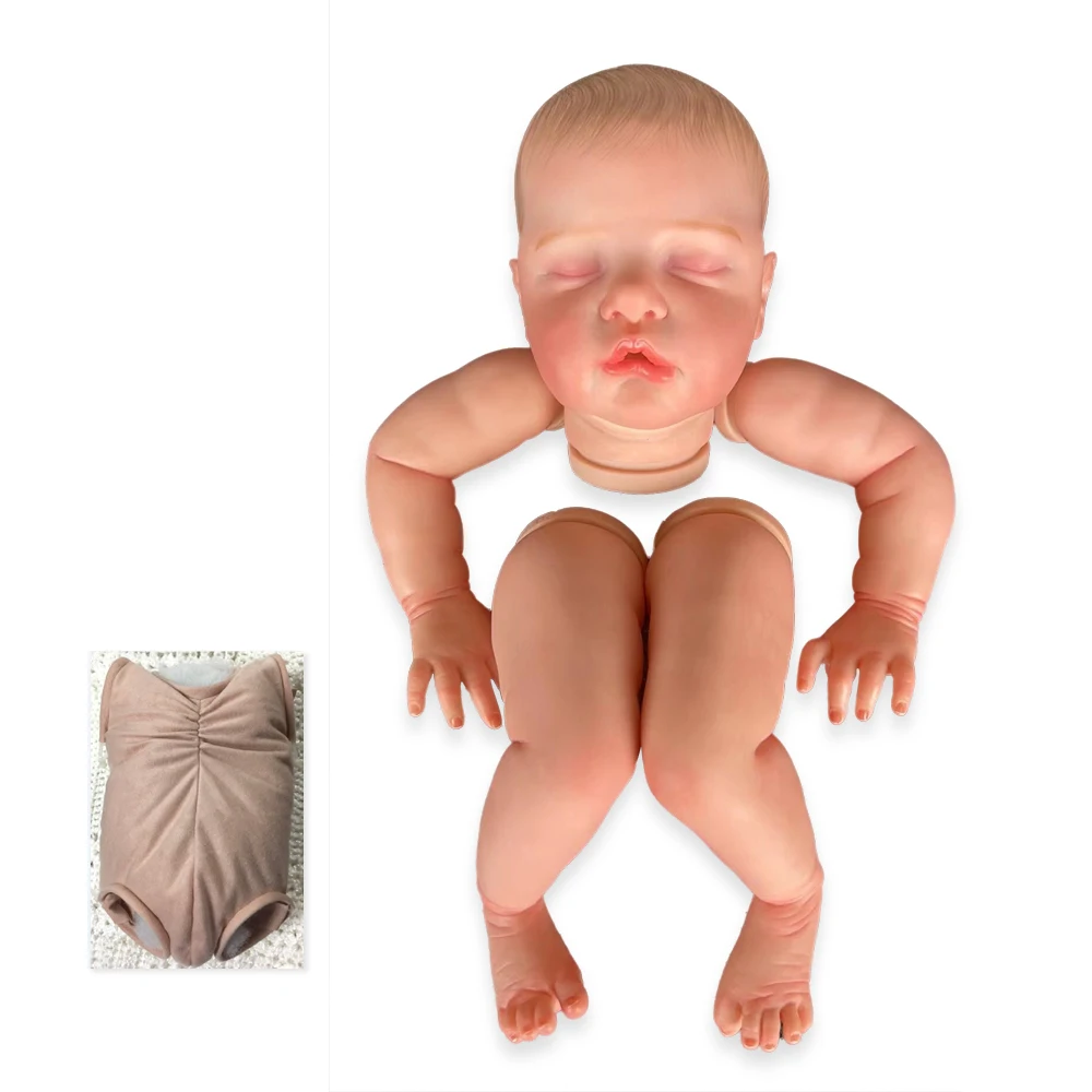 NPK 22inch Reborn Doll Kit Ruby Sleeping Baby Already Painted Unfinished Doll Parts
NPK 22inch Reborn Doll Kit Ruby Sleeping Baby Already Painted Unfinished Doll Parts