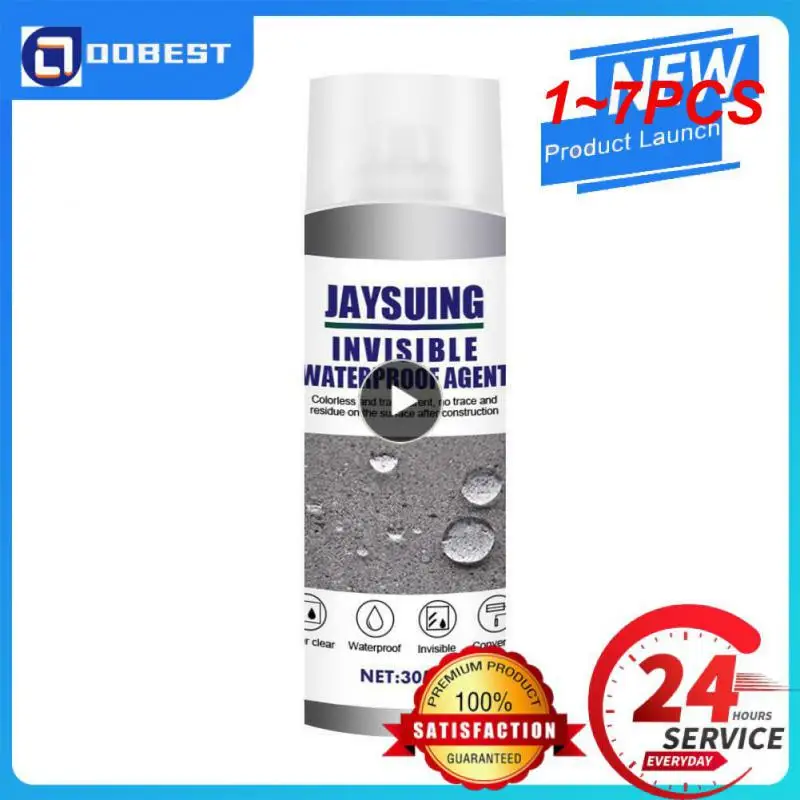 

1~7PCS Sealant Spray Super Strong Bonding new brand Invisible Waterproof Anti-Leaking Sealant Spray For Home External Wall