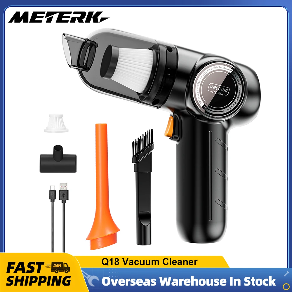 Car Wireless Vacuum Cleaner 120W High Power Blowable Cordless Home Appliance Vacuum Home Car Dual Use Portable Vacuum Cleaner
Car Wireless Vacuum Cleaner 120W High Power Blowable Cordless Home Appliance Vacuum Home Car Dual Use Portable Vacuum Cleaner