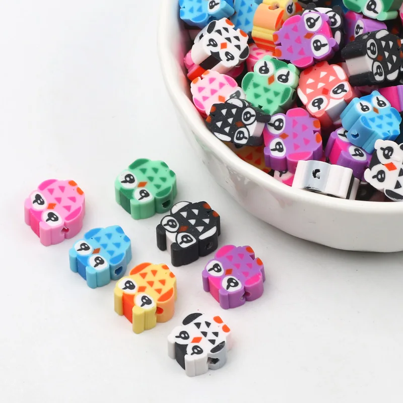 Бусины разных цветов из полимерной глины в виде совы для рукоделия «сделай сам», для изготовления ювелирных изделий, браслетов, ожерелий, аксессуары, 20/50 шт. 
Бусины разных цветов из полимерной глины в виде совы для рукоделия «сделай сам», для изготовления ювелирных изделий, браслетов, ожерелий, аксессуары, 20/50 шт.