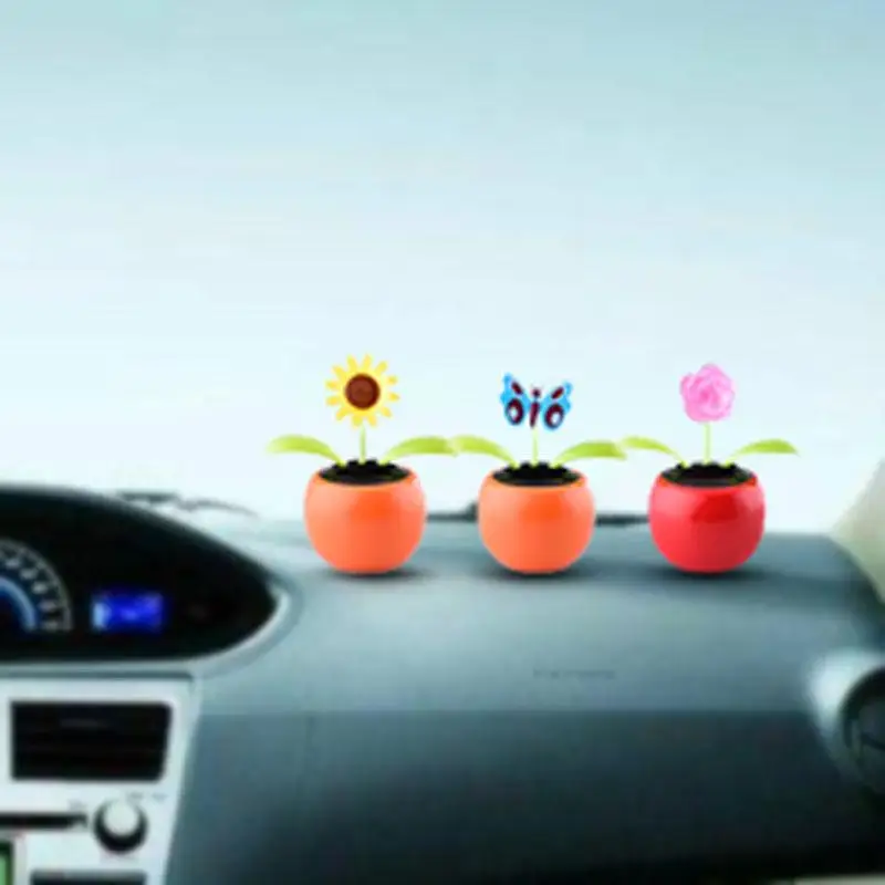 Fashion Solar Energy Dancing Flower Sunflower Car Accessory Solar Energy Automatic Swinging Sunflower Ornaments For Cars
Fashion Solar Energy Dancing Flower Sunflower Car Accessory Solar Energy Automatic Swinging Sunflower Ornaments For Cars