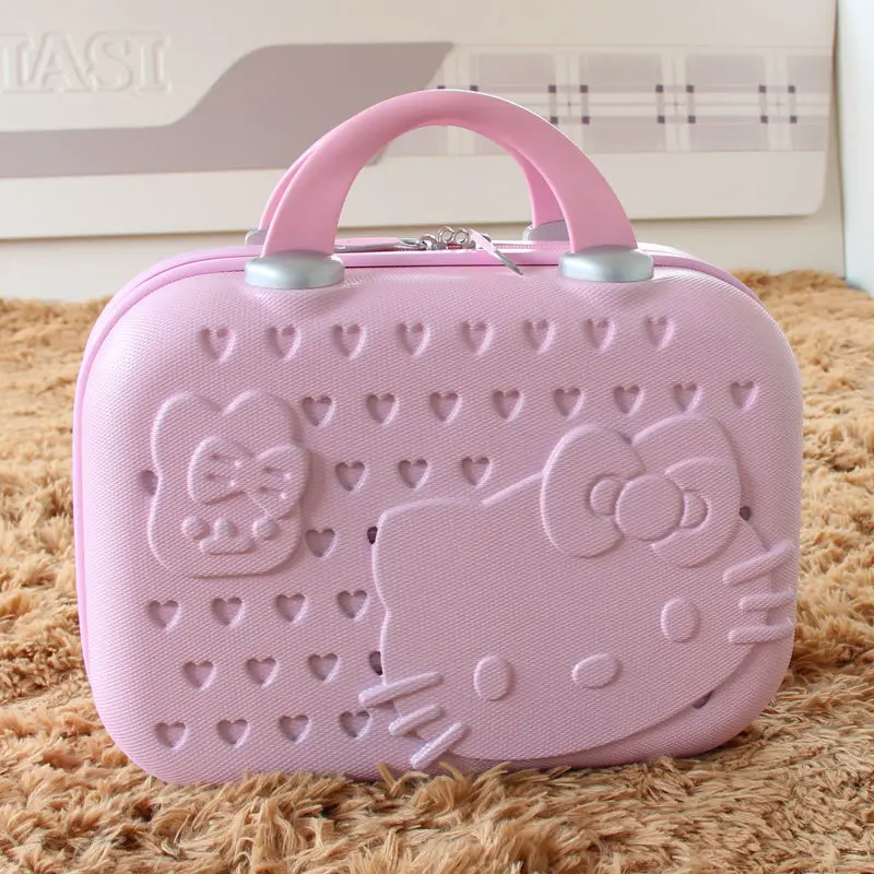 Cute Cartoon Hello Kitty Large Capacity Suitcase Cat Cosmetic Case 14-Inch Portable Case Small Suitcase Women's Travel Handbag
Cute Cartoon Hello Kitty Large Capacity Suitcase Cat Cosmetic Case 14-Inch Portable Case Small Suitcase Women's Travel Handbag