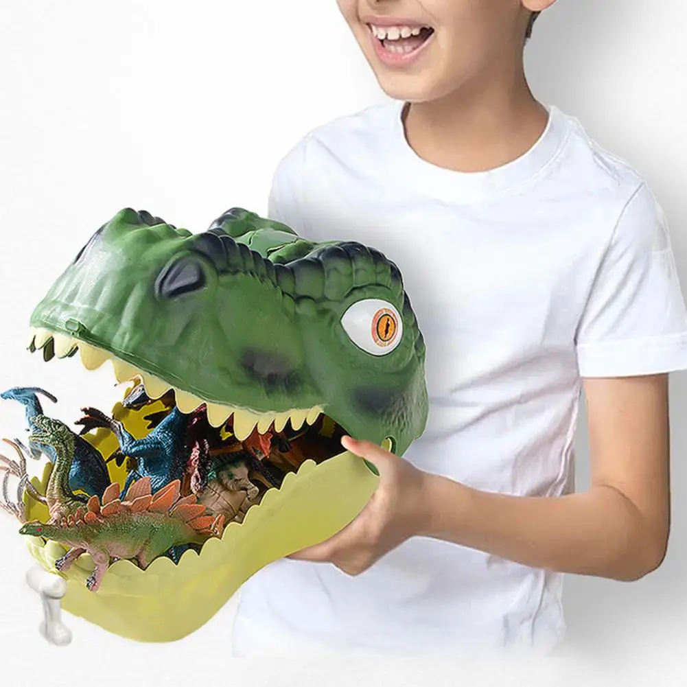 

Обучающий реквизит в виде динозавра для детей, модель динозавра, набор игрушек, обучающая транспортная переноска для детей, для мальчиков, для динозавра