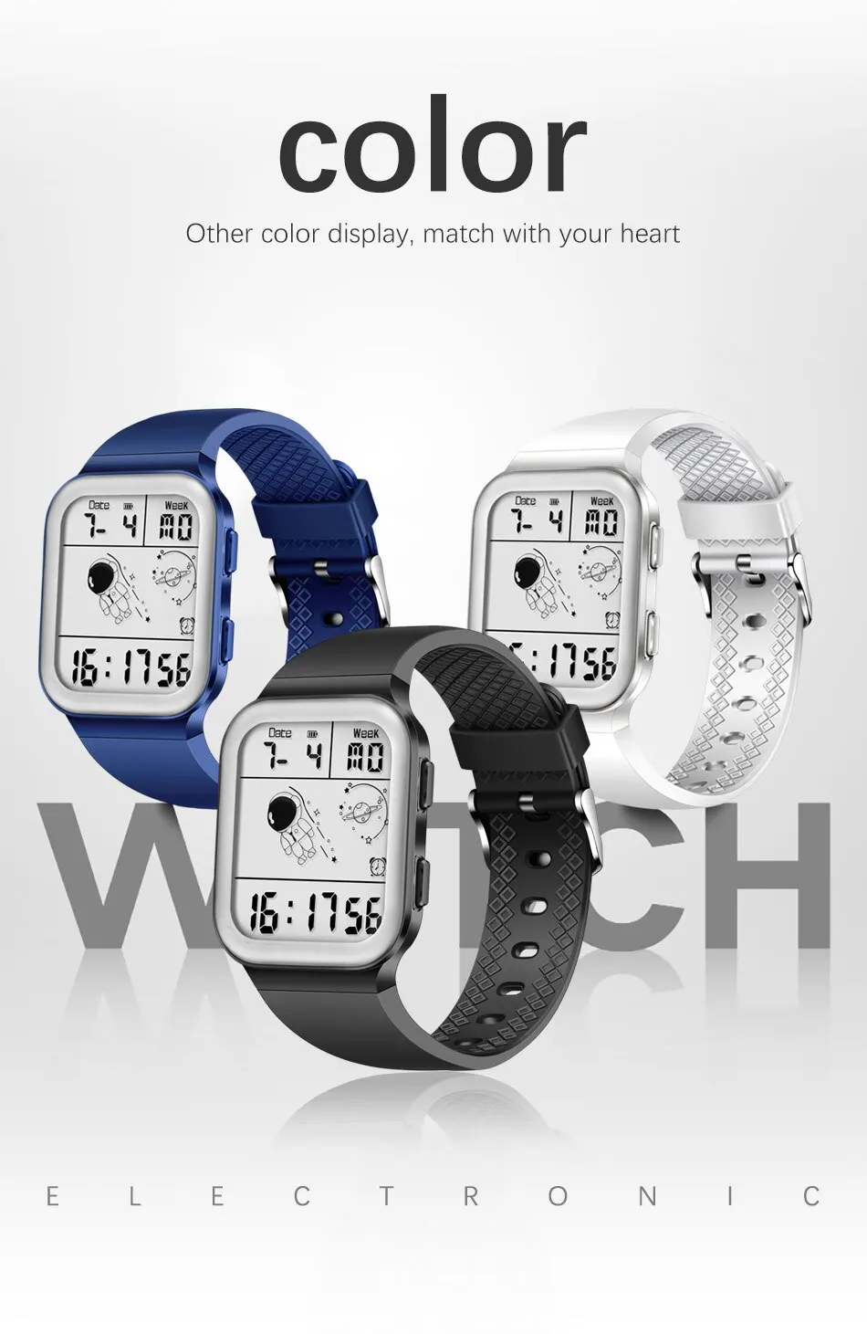 Fashion Student Watches Couple Electronic LED Digital Watch for Men Watch Sport Waterproof Multifunctional Alarm Clock Man 12 Mallzona S38579ca307c443b8b388d14beb297e6e6 Fashion Student Watches Couple Electronic LED Digital Watch for Men Watch Sport Waterproof Multifunctional Alarm Clock Man Mallzona