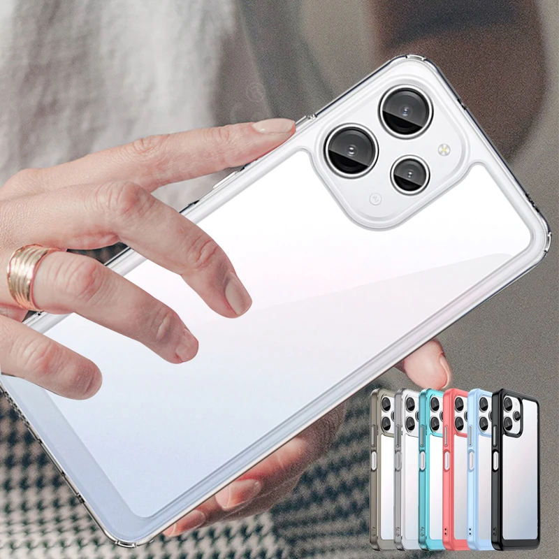 For Cover Poco M6 Pro Case Xiaomi Poco M6 Pro Capas Shockproof Phone Back Bumper Transparent Colour Clear For Funda Poco M6 Pro
For Cover Poco M6 Pro Case Xiaomi Poco M6 Pro Capas Shockproof Phone Back Bumper Transparent Colour Clear For Funda Poco M6 Pro
