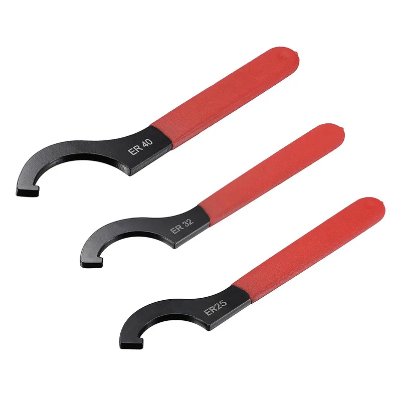1pcs Hook Wrench High Carbon Steel For ER Lathe Clamping Nut Clamping Nut CNC Milling Lathe Collet Chuck Power Tool Accessories
1pcs Hook Wrench High Carbon Steel For ER Lathe Clamping Nut Clamping Nut CNC Milling Lathe Collet Chuck Power Tool Accessories